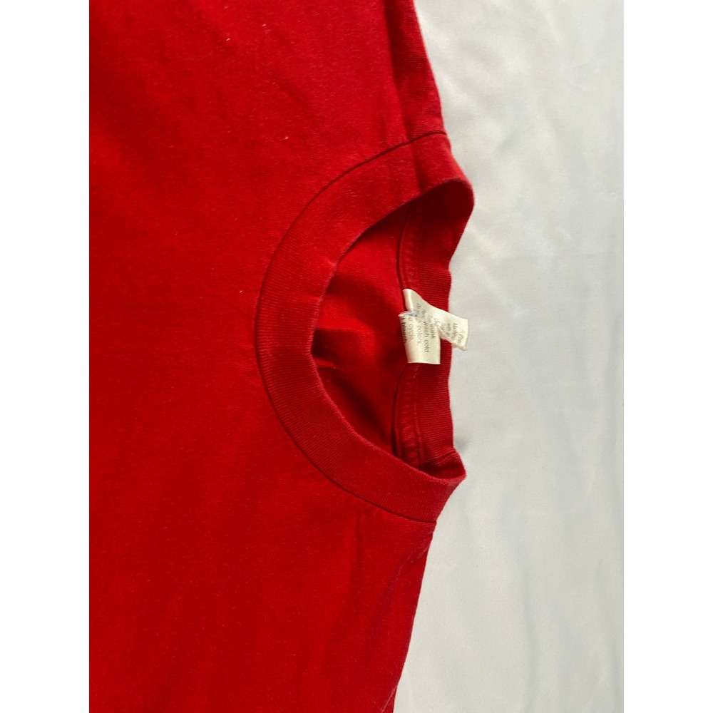 Champ Wisconsin Badgers T-Shirt Mens XL Red Good 99 Rose Bowl Champions Graphic - Picture 4 of 8